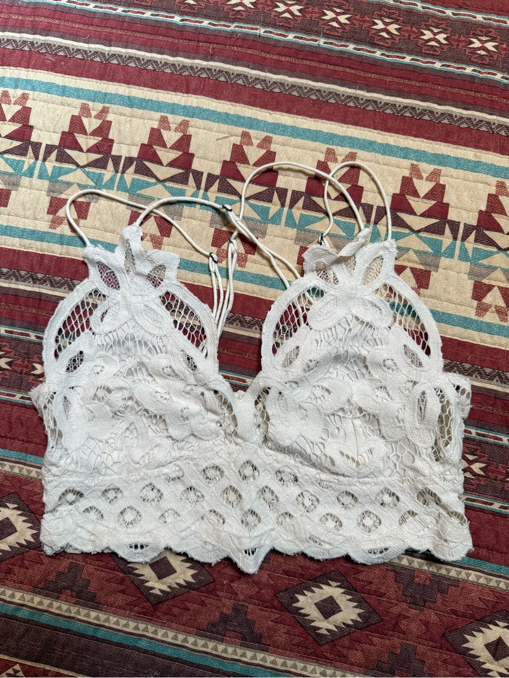 FP One Adella Crochet Lace Bralette small